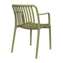 Hospitality furniture - Colored Stackable Outdoor Dining Armchairs (4) - www.oroatrade.com