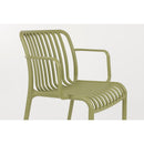 Hospitality furniture - Colored Stackable Outdoor Dining Armchairs (4) - www.oroatrade.com