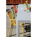 Hospitality furniture - Colored Stackable Outdoor Dining Armchairs (4) - www.oroatrade.com