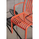 Hospitality furniture - Colored Stackable Outdoor Dining Armchairs (4) - www.oroatrade.com