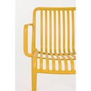 Hospitality furniture - Colored Stackable Outdoor Dining Armchairs (4) - www.oroatrade.com