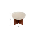 Hospitality furniture - Beige Cushioned Stool - www.oroatrade.com
