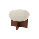 Hospitality furniture - Beige Cushioned Stool - www.oroatrade.com