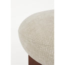 Hospitality furniture - Beige Cushioned Stool - www.oroatrade.com