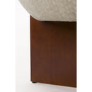 Hospitality furniture - Beige Cushioned Stool - www.oroatrade.com