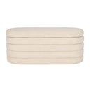 Contract furniture - Beige Storage Bench - www.oroatrade.com