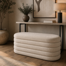 Contract furniture - Beige Storage Bench - www.oroatrade.com