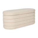 Contract furniture - Beige Storage Bench - www.oroatrade.com