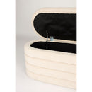 Contract furniture - Beige Storage Bench - www.oroatrade.com