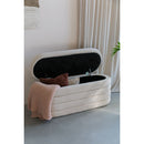 Contract furniture - Beige Storage Bench - www.oroatrade.com
