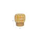 Patterned Fabric Stool | DF Cyril
