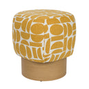 Patterned Fabric Stool | DF Cyril