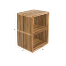 Slatted Teak Shelf | DF Djia