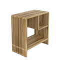 Hospitality furniture - Slatted Teak Nightstand - www.oroatrade.com