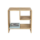 Hospitality furniture - Slatted Teak Nightstand - www.oroatrade.com