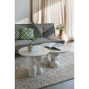 Beige Wooden Modern Side Table | DF Dec