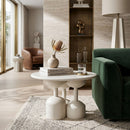 Hospitality furniture - Beige Wooden Modern Side Table - www.oroatrade.com