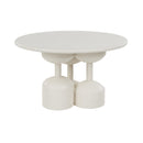 Beige Wooden Modern Side Table | DF Dec