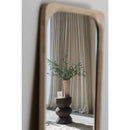 Hospitality furniture - Brown Wooden Fluted Side Table - www.oroatrade.com