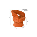 Hospitality furniture - Cutout Back Lounge Chair - www.oroatrade.com