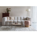 Contract furniture - Gray Tufted Sofabed - www.oroatrade.com