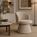 Hospitality furniture - Round Base Curved Dining Chair - www.oroatrade.com