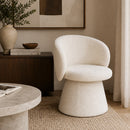 Hospitality furniture - Round Base Curved Dining Chair - www.oroatrade.com