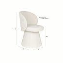Hospitality furniture - Round Base Curved Dining Chair - www.oroatrade.com