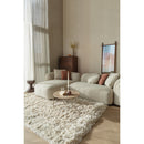 Beige Sofa with Chaise Lounge | DF Perry