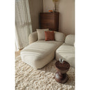 Beige Sofa with Chaise Lounge | DF Perry