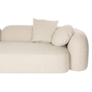 Beige Sofa with Chaise Lounge | DF Perry