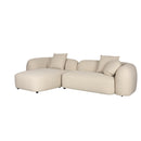 Beige Sofa with Chaise Lounge | DF Perry