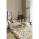 Beige Sofa with Chaise Lounge | DF Perry