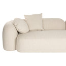 Beige Sofa with Chaise Lounge | DF Perry