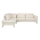 Hospitality furniture - Beige Fabric Corner Sofa - www.oroatrade.com