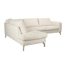 Hospitality furniture - Beige Fabric Corner Sofa - www.oroatrade.com