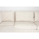 Hospitality furniture - Beige Fabric Corner Sofa - www.oroatrade.com