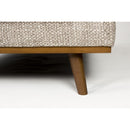 Hospitality furniture - Brown Fabric Sectional Sofa - www.oroatrade.com