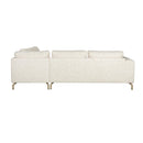 Hospitality furniture - Beige Fabric Corner Sofa - www.oroatrade.com