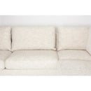 Hospitality furniture - Beige Fabric Corner Sofa - www.oroatrade.com