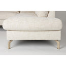 Hospitality furniture - Beige Fabric Corner Sofa - www.oroatrade.com