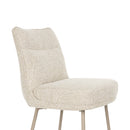 Upholstered High-Back Counter Stools (2) | DF Jacques