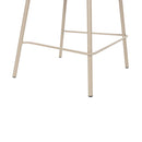 Upholstered High-Back Counter Stools (2) | DF Jacques