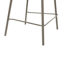 Upholstered High-Back Counter Stools (2) | DF Jacques