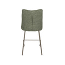 Upholstered High-Back Counter Stools (2) | DF Jacques