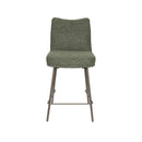Upholstered High-Back Counter Stools (2) | DF Jacques