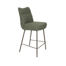 Upholstered High-Back Counter Stools (2) | DF Jacques