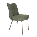 Upholstered High-Back Dining Chairs (2) | DF Jacques