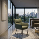 Hospitality furniture - Fabric High-Back Lounge Chair - www.oroatrade.com