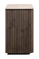 Brown Oak 3-Drawer Nightstand | Richmond Interiors Ritz | Oroatrade.com